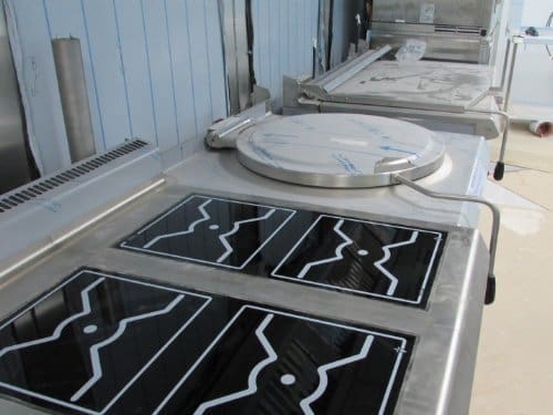 Court Catering’s Project Managers ensure equipment is installed in accordance with current regulations.